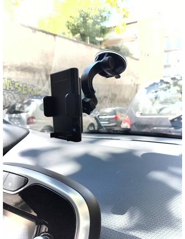 Camera cachée dans un support telephone pour parebrise 1080P full HD vision nocturne