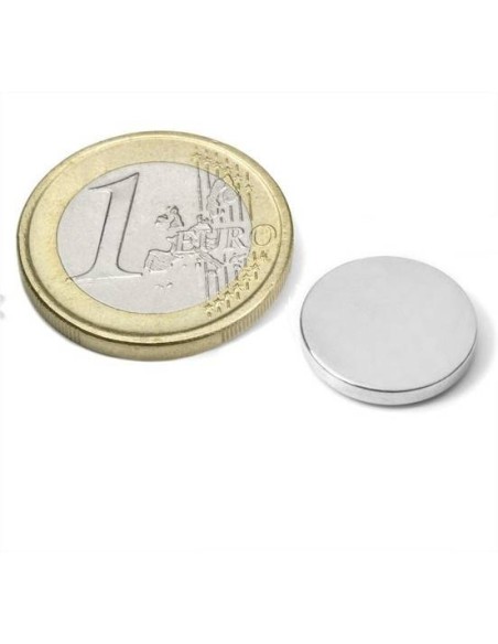 Petit aimant autocollant force 1,7 kg Petit aimant autocollant force 1,7 kg