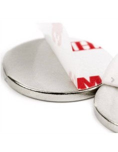 Petit aimant autocollant force 1,7 kg 2