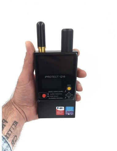 Detecteur de radiofréquences iPROTECT 1216 50MHZ à 12GHZ