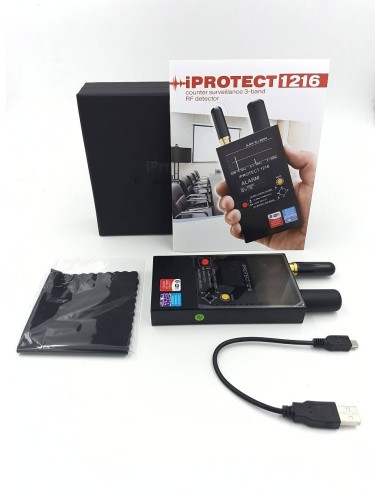 Detecteur de radiofréquences iPROTECT 1216 50MHZ à 12GHZ