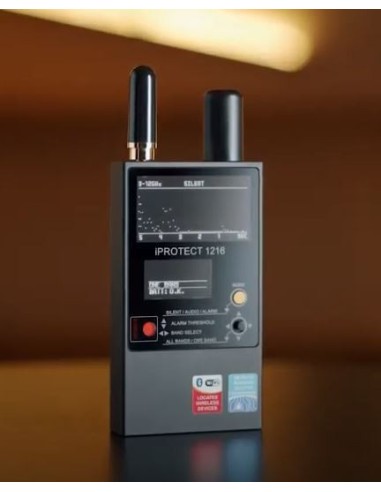 Detecteur de radiofréquences iPROTECT 1216 50MHZ à 12GHZ