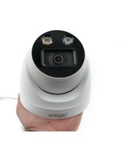Caméra ip dome 5MP Dahua dissuasive avec détection intelligente sirène et flash 2