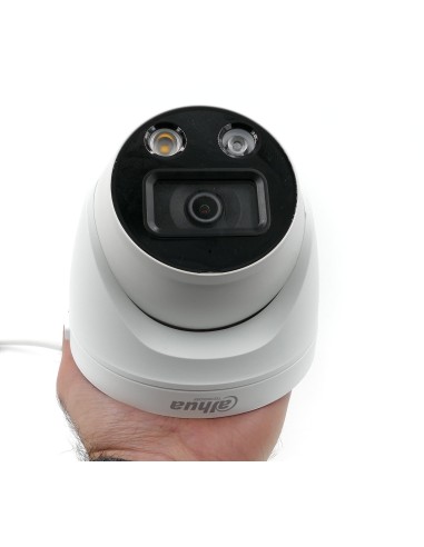 Caméra ip dome 5MP Dahua dissuasive avec détection intelligente sirène et flash