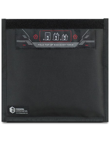 Pochette blocage de signaux pour smartphones MISSION DARKNESS Pochette blocage de signaux pour smartphones MISSION DARKNESS