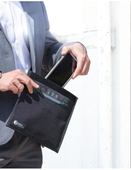 Pochette blocage de signaux pour smartphones MISSION DARKNESS Pochette blocage de signaux pour smartphones MISSION DARKNESS