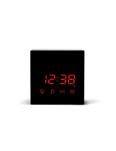 Caméra espion WiFi cachée dans un réveil avec chargeur induction pour smartphone