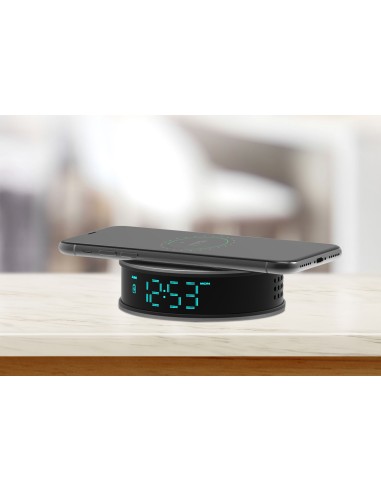 Caméra espion WiFi réveil avec charge induction vision nocturne