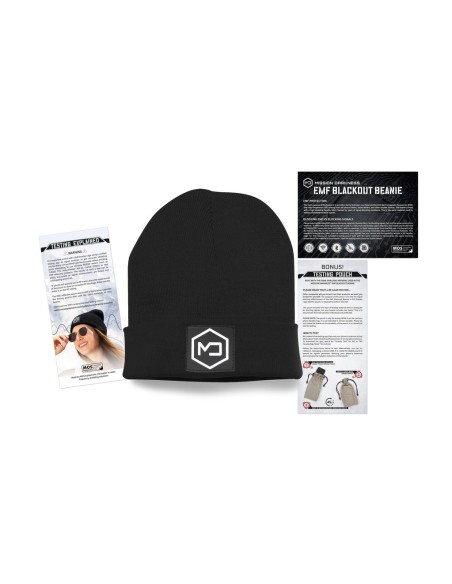 Bonnet anti radiations électromagnétiques et 5G BLACKOUT HAT Bonnet anti radiations électromagnétiques et 5G BLACKOUT HAT