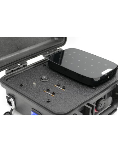 Centrale alarme mobile etanche longue autonomie chantier, anti squat et protection vip VIGIE CASE