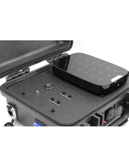 Centrale alarme mobile etanche longue autonomie chantier, anti squat et protection vip VIGIE CASE