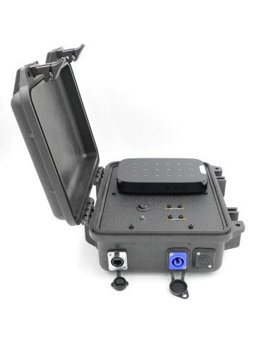 Centrale alarme mobile etanche longue autonomie chantier, anti squat et protection vip VIGIE CASE