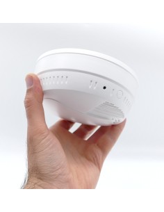 Détecteur de fumée caméra espion WiFi longue autonomie FULL HD ONVIF
