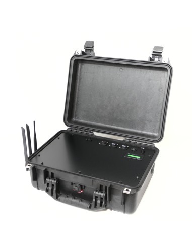 Enregistreur vidéo mobile intelligent avec batterie 80AH intégrée NVRCase i2