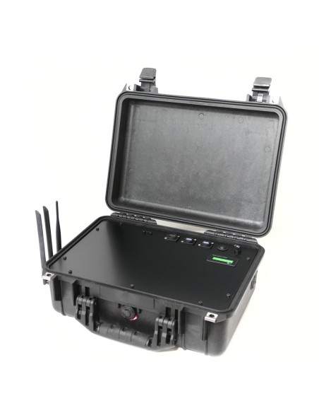 Enregistreur vidéo mobile intelligent avec batterie 80AH intégrée NVRCase i2