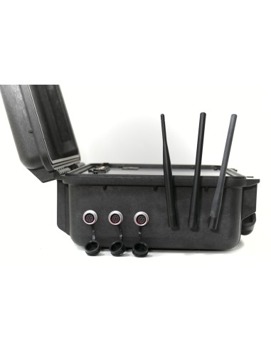 Enregistreur vidéo mobile intelligent avec batterie 80AH intégrée NVRCase i2