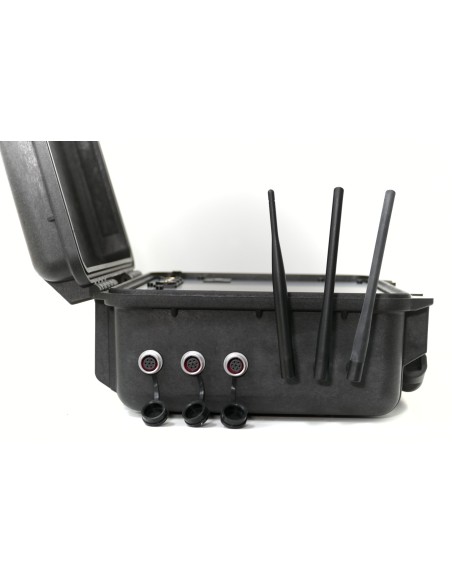 Enregistreur vidéo mobile intelligent avec batterie 80AH intégrée NVRCase i2