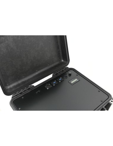 Enregistreur vidéo mobile intelligent avec batterie 80AH intégrée NVRCase i2