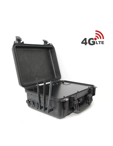 Enregistreur vidéo mobile intelligent avec batterie 80AH intégrée NVRCase i2