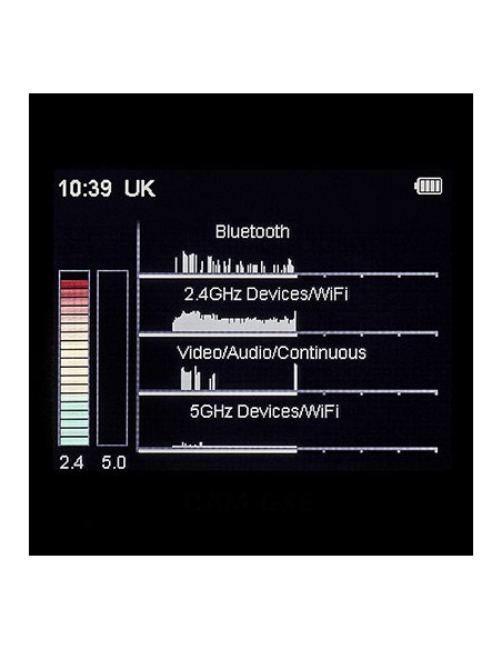Détecteur de signaux cellulaires 2G, 3G, 4G et 5G CAM-GX5