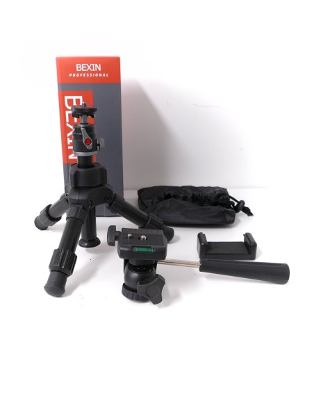 Mini trépied avec rotule amovible pour caméra pas 1/4 photo Mini trépied avec rotule amovible pour caméra pas 1/4 photo