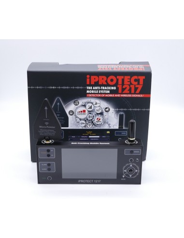 Détecteur de radiofréquences multi signaux 2G 3G 4G 5G LORA ISM iProtect 1217