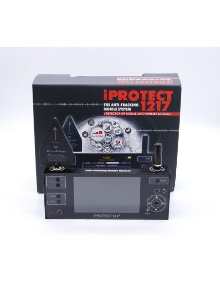 Détecteur de radiofréquences multi signaux 2G 3G 4G 5G LORA ISM iProtect 1217