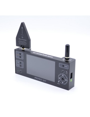 Détecteur de radiofréquences multi signaux 2G 3G 4G 5G LORA ISM iProtect 1217