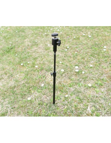 Fixation sol réglable de 30 à 50cm avec rotule orientable pour caméra de chasse