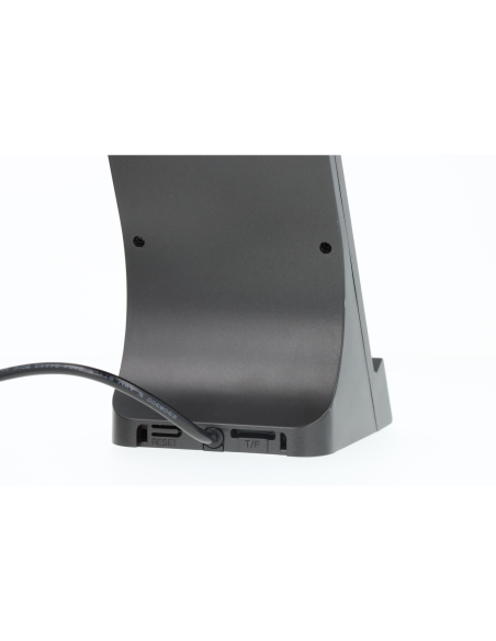 Caméra espion IP WiFi dans une station de charge induction pour smartphone