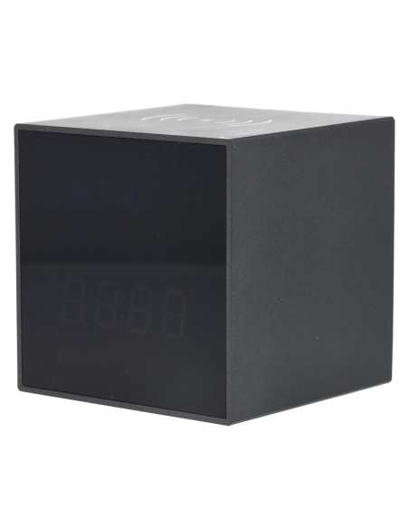 Caméra espion WiFi cachée dans un réveil avec chargeur induction pour smartphone