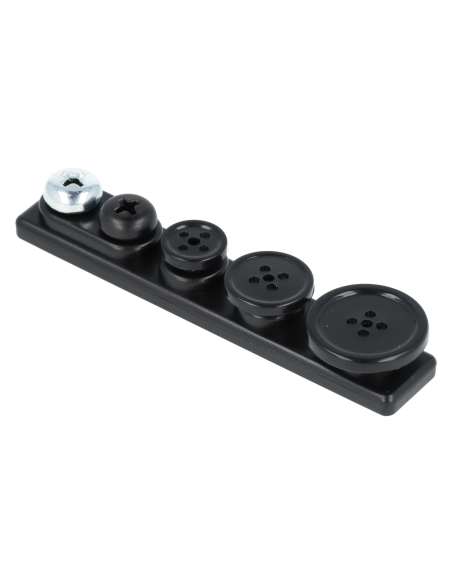 Palette d'embouts bouton et vis pour caméras LAWMATE BU18 et BU20
