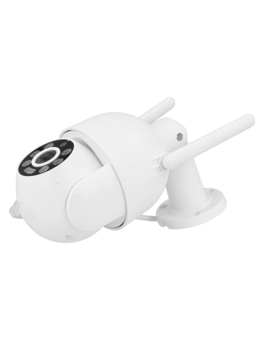 Caméra extérieure WiFi avec sirène et flash police fonction auto-tracking vico6