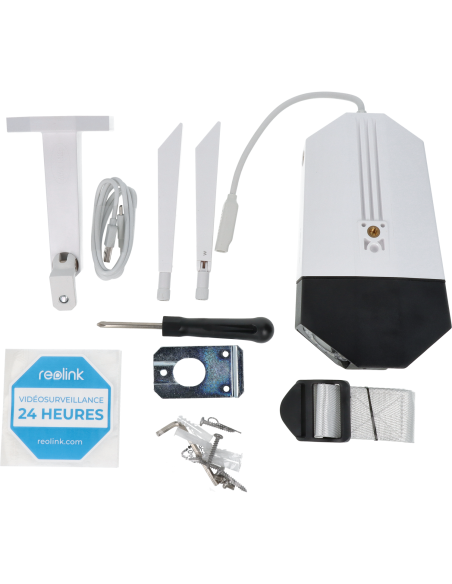 Caméra WiFi avec batterie double objectif vision 180° 6MP ULTRA HD REOLINK DUO 2