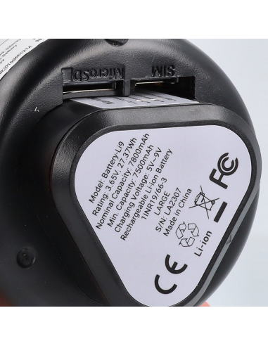 Caméra 4G LTE autonome avec batterie vision...