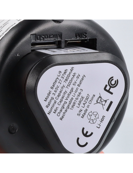 Caméra 4G LTE autonome avec batterie vision nocturne REOLINK GO PLUS