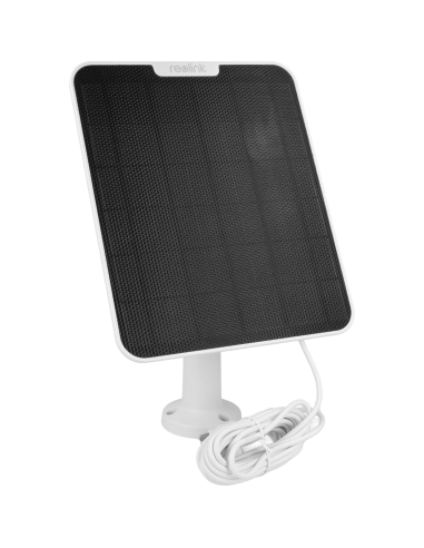 Panneau solaire blanc 5.8W pour caméra WiFi et 4G REOLINK SOLAR PANEL 2