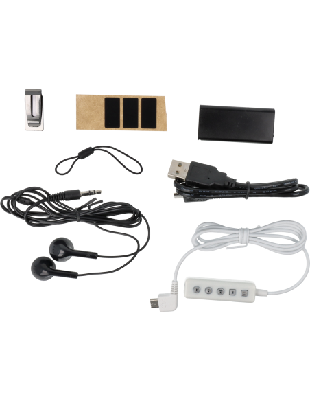 Enregistreur audio miniature haute résolution PCM avec timer programmable