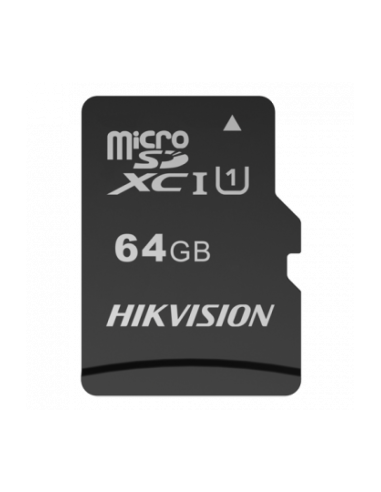 Carte mémoire micro SDXC HIKVISION 64GO classe 10
