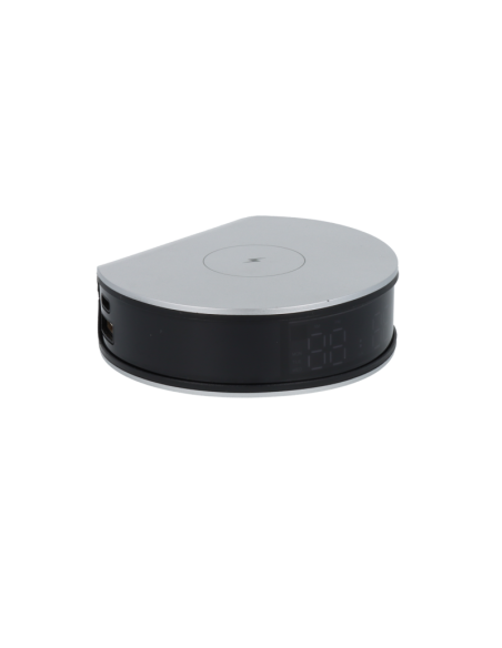 Caméra WiFi discrète horloge de bureau avec charge induction vision nocturne