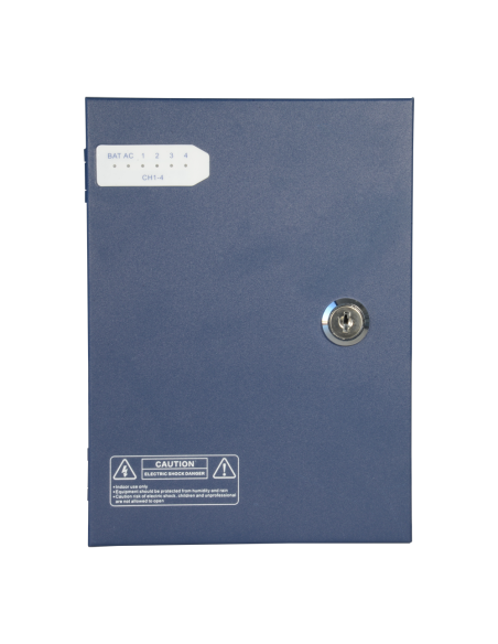 Boitier alimentation 12V4A 4sorties pour videosurveillance