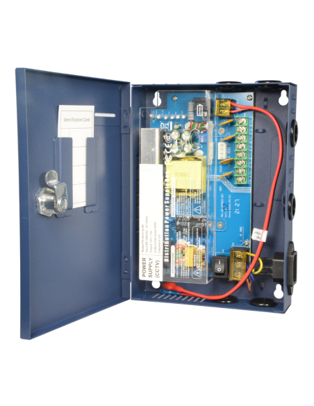 Boitier alimentation 12V4A 4sorties pour videosurveillance