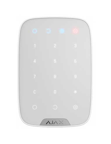 Clavier armement et desarmement AJAX Keypad blanc