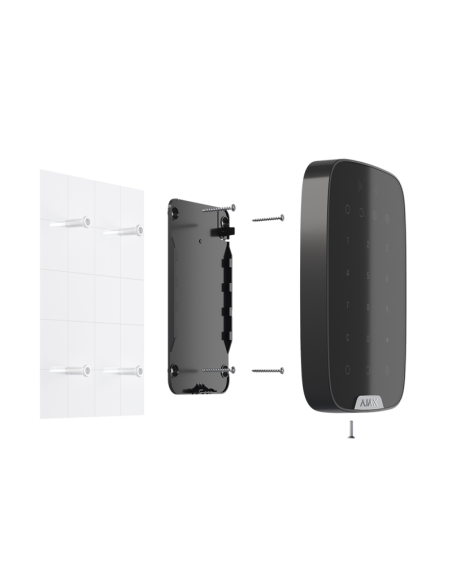 Clavier armement et désarmement compatible badges et tags RFID AJAX KEYPADPLUS