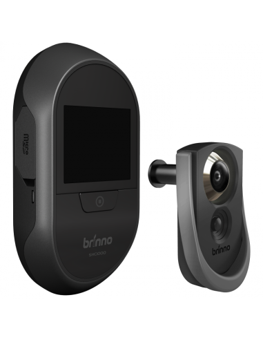 Caméra judas de porte WIFI avec détecteur PIR BRINNO SHC1000W14