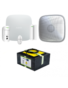 Kit alarme 3G AJAX autonome 14 mois pour logements...