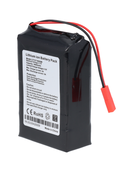 Batterie lithium connecteur BEC 3.7v 18000mah