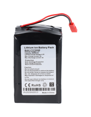 Batterie lithium rechargeable 3.7V 36000mah