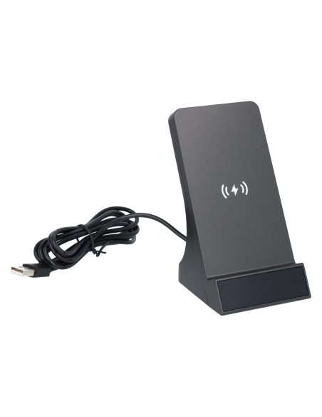 Caméra espion IP WiFi dans une station de charge induction pour smartphone