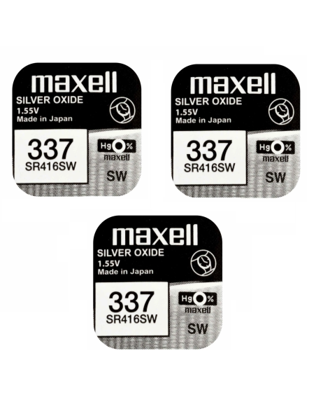 Lot de 3 piles pour oreillette invisible